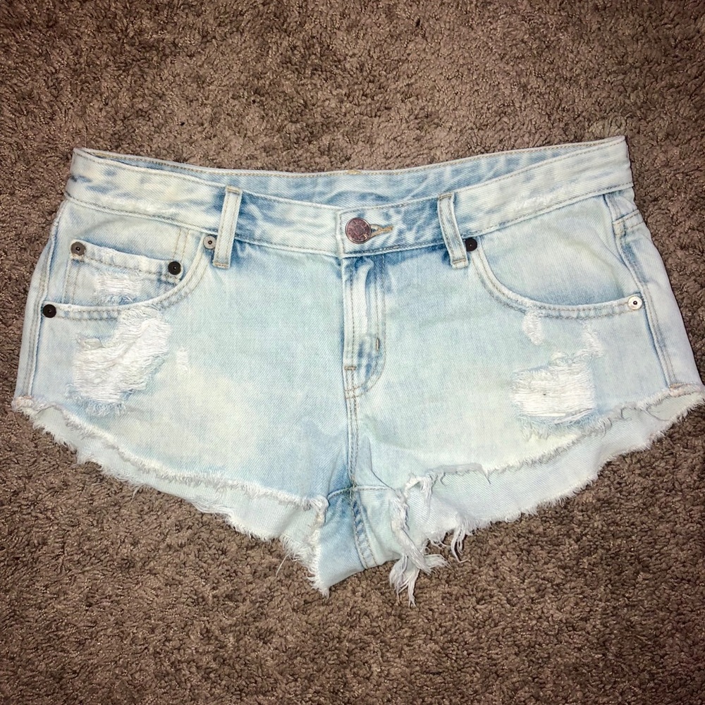 Urban Outfitters Light Wash Denim Shorts